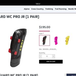 LEKI Alpine Ski Racing - Shin Guards for Kids